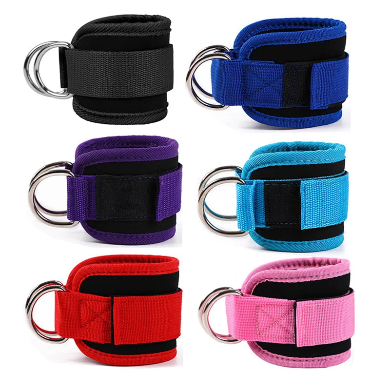 Gym Ankle Straps – Leg & Glute Training Cuffs for Cable Kickbacks & Abductors